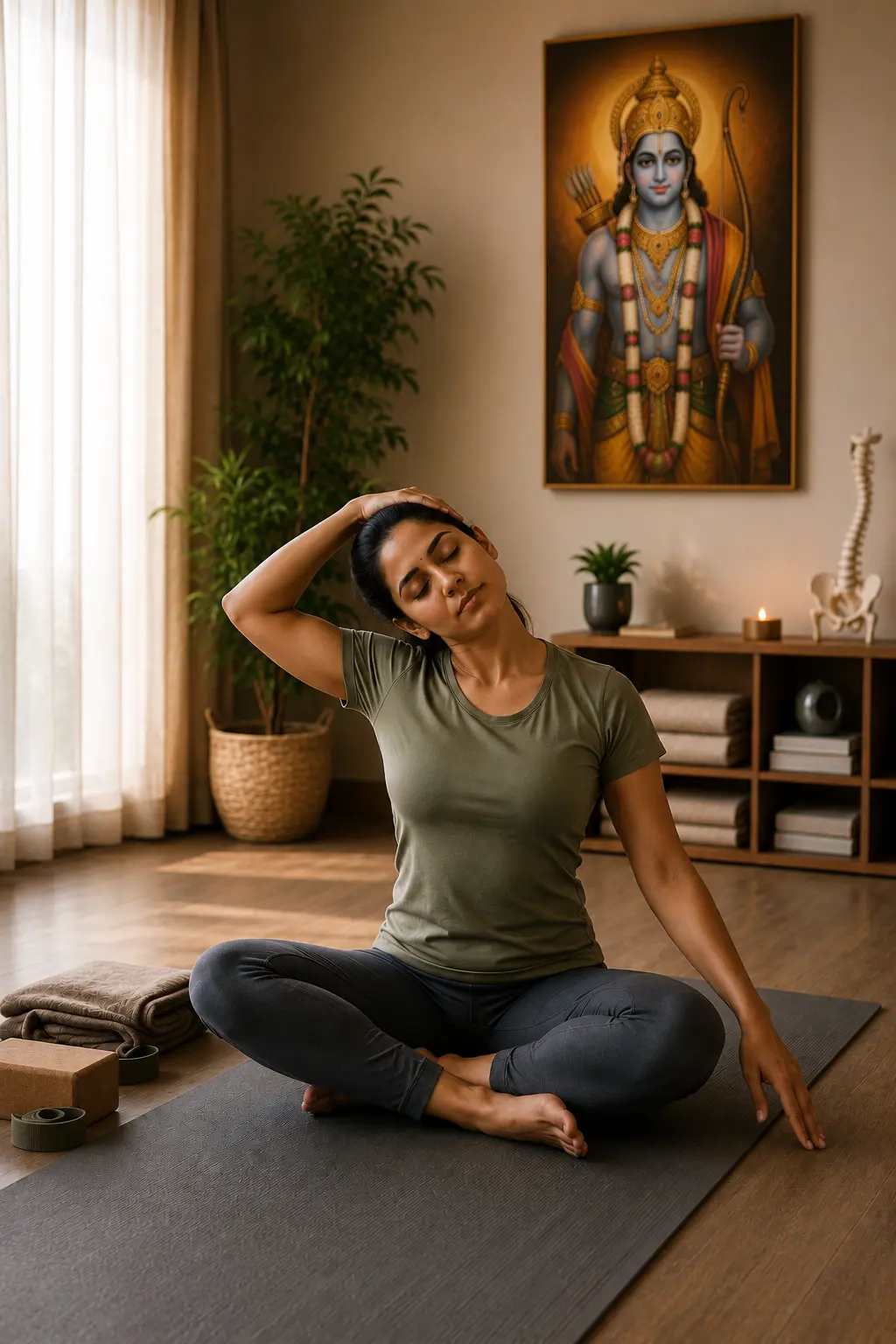 Back Pain and Cervical Spondylosis relief yoga