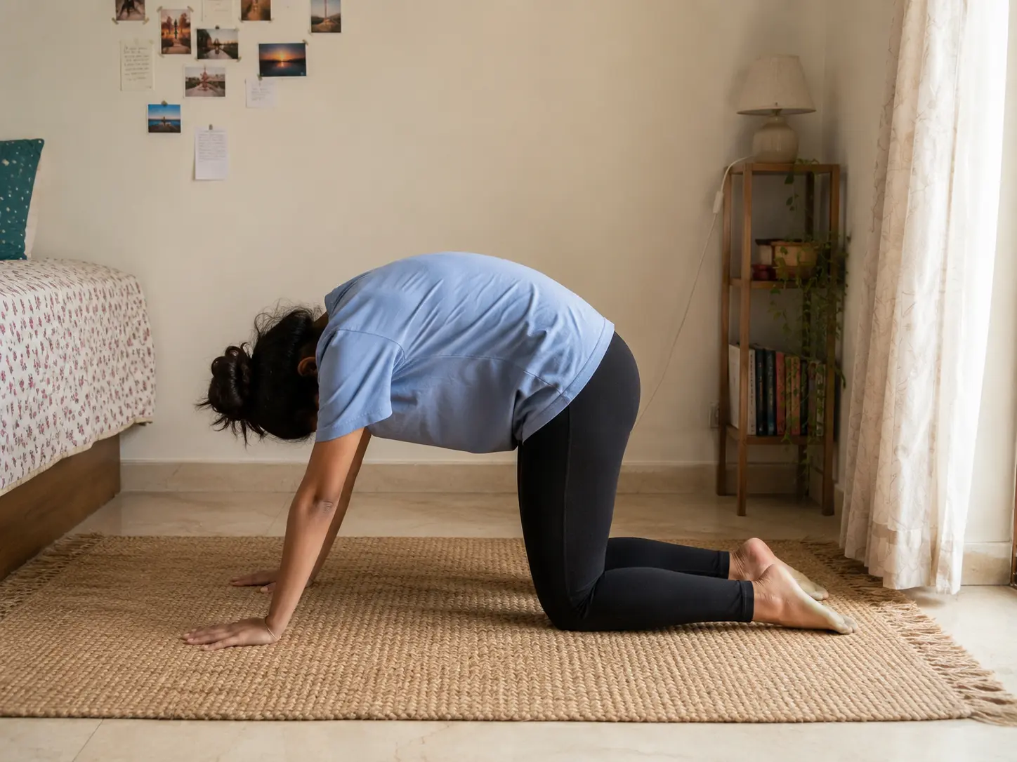 Therapeutic yoga session